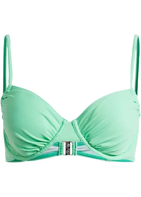 bikini oberteil grün|Bikinis In Grün Für Damen